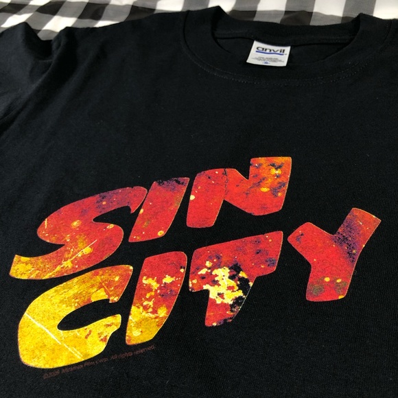 Sin City Frank Miller Miramax Movie Promo 2005 Tee - Picture 2 of 6